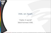 XML en Xpath