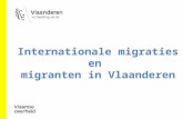 Internationale migraties  en  migranten in  Vlaanderen