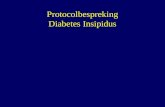 Protocolbespreking Diabetes Insipidus