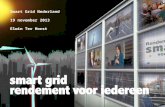 Smart Grid Nederland 19 november 2013 Elwin Ter Horst