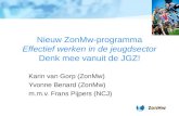 Nieuw ZonMw-programma Effectief werken in de jeugdsector Denk mee vanuit de JGZ!