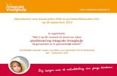 Bijeenkomst voor bestuurders MEE en portefeuillehouders IVH  op 18 september 2013