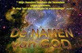 De NAMEN van GOD