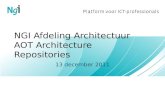 NGI Afdeling Architectuur AOT Architecture Repositories