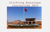 Stichting Byounique Jaarverslag 2013