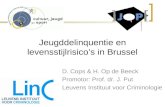 Jeugddelinquentie en levensstijlrisico’s in Brussel