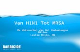 Van H1N1 Tot MRSA
