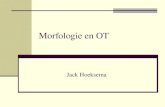 Morfologie en OT