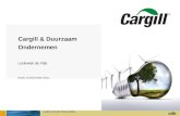 Cargill & Duurzaam Ondernemen
