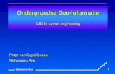 Ondergrondse Geo-Informatie GIS bij tunnel-engineering