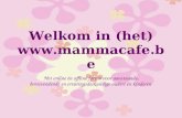 Welkom in (het) mammacafe.be