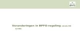 Veranderingen in BPFO-regeling  (sinds 08-12-08)