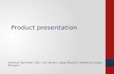 Product  presentation