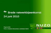 4e   Brede netwerkbijeenkomst 24 juni 2010