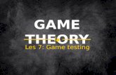 GAME THEORY