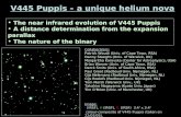 V445 Puppis – a unique helium nova