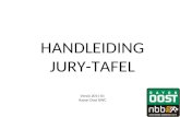 HANDLEIDING JURY-TAFEL Versie 2011-01 Rayon Oost RWC
