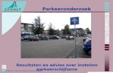 Parkeeronderzoek Wilhelminaplein Resultaten en advies over instellen parkeerschijfzone