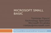 Microsoft  Small Basic