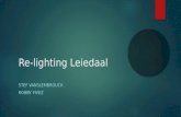 Re- lighting Leiedaal