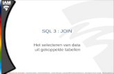 SQL 3 : JOIN
