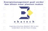 Ingenieursbureau Ebatech BV is een  onderdeel van de Nuon-Groep.