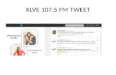 KLVE 107.5 FM TWEET