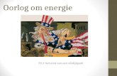 Oorlog om energie