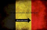 De provincies van België