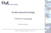 Professional learning VOR ICT Studiedag Wim Jochems