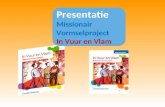 Presentatie Missionair Vormselproject In Vuur en Vlam