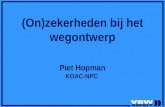 (On)zekerheden bij het wegontwerp Piet Hopman KOAC-NPC