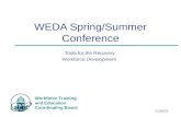 WEDA Spring/Summer Conference