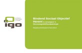 Bindend Sociaal Objectief Herent  & rol project ‘s Herenwegveld/Zavelputstraat