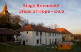 Stage Roemenië  Steps of Hope - Daia
