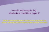 Insulinetherapie bij  diabetes mellitus type 2