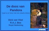 De doos van  Pandora (wat is er loos met de zwarte doos) Dick van Vliet  R.A.J. Bos