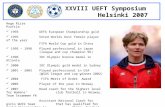 Hege Riise Profile  1993UEFA European Championship gold
