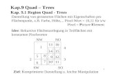 Kap.9 Quad – Trees Kap. 9.1 Region Quad - Trees