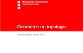Geometrie en topologie