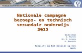 Nationale campagne  beroeps- en technisch secundair onderwijs 2012