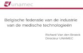 Belgische federatie van de industrie    van de medische technologieën
