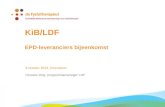 KiB/LDF EPD-leveranciers bijeenkomst