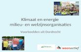 Klimaat en energie  milieu- en welzijnsorganisaties