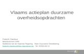 Vlaams actieplan duurzame overheidsopdrachten