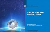 Aan de slag met Horizon 2020