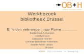 Werkbezoek bibliotheek Brussel