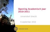 Opening Academisch Jaar 2010-2011