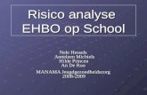 Risico analyse  EHBO op School