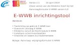 E-WWB  inrichtingstool